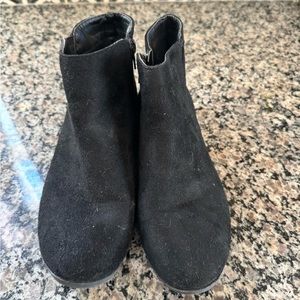 Black ankle boots